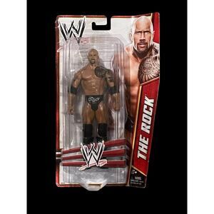 Rare 2012 WWE Signature Series Dwayne Johnson The Rock Wrestling Action Figure